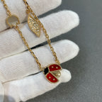 [MIRA]LUCKY SPRING 15 MOTIFS GOLD NECKLACE