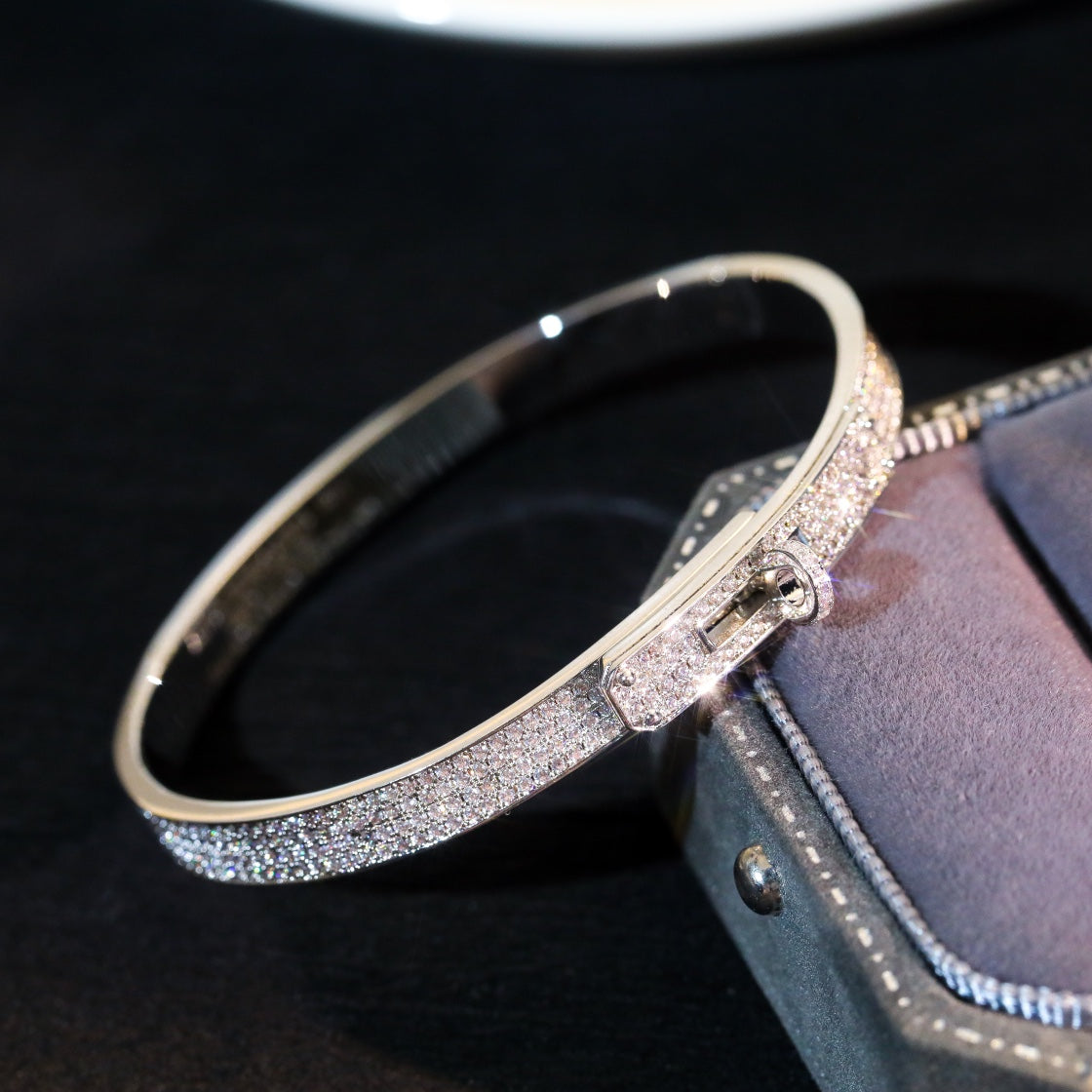 [MIRA]KELLY BRACELET DIAMOND PAVED
