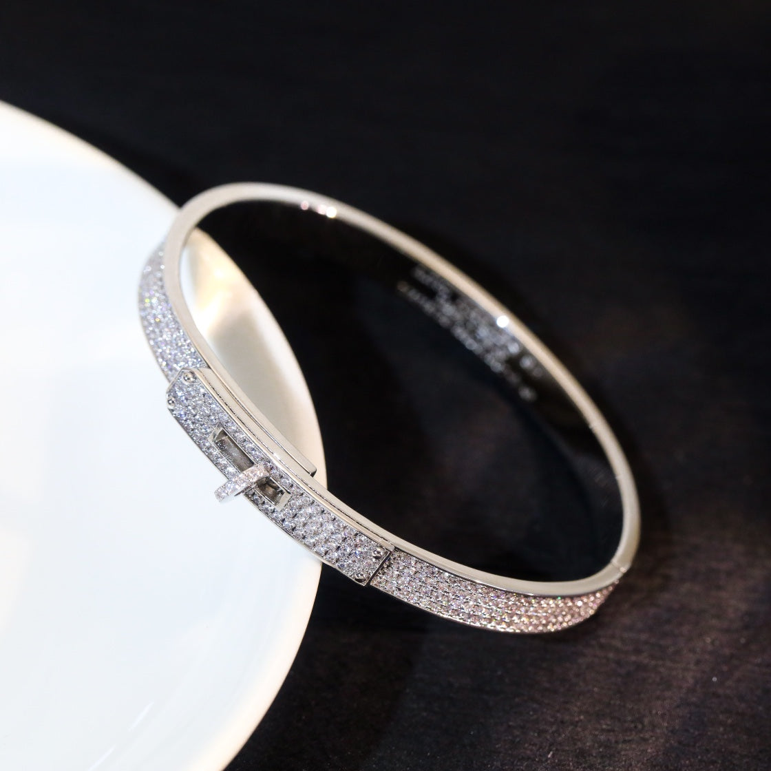 [MIRA]KELLY BRACELET DIAMOND PAVED