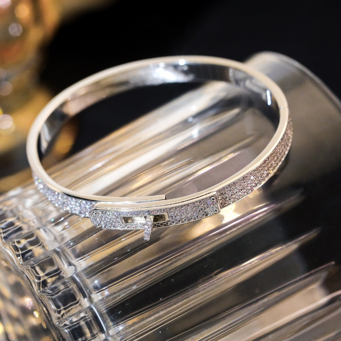 [MIRA]KELLY BRACELET DIAMOND PAVED