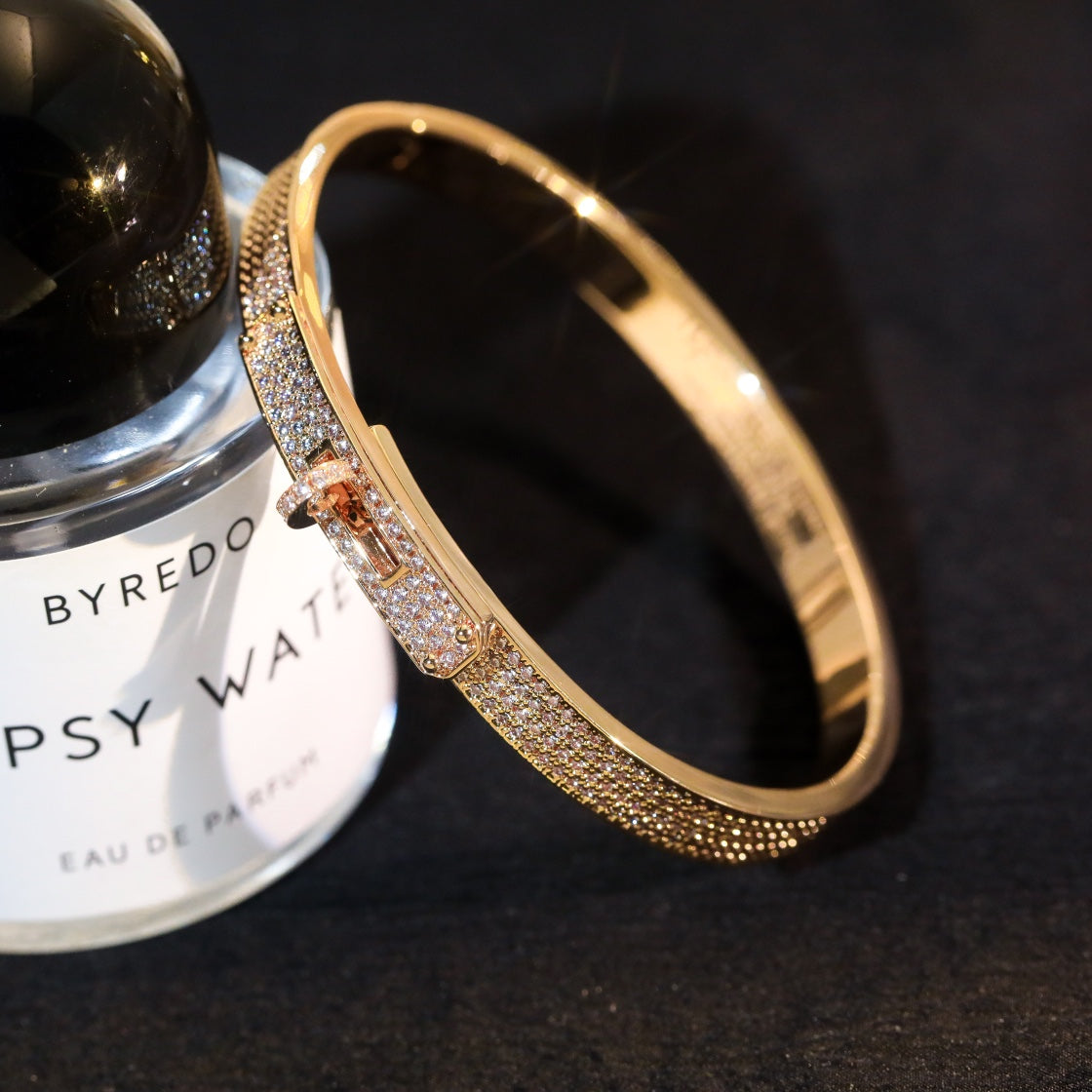[MIRA]KELLY BRACELET DIAMOND PAVED
