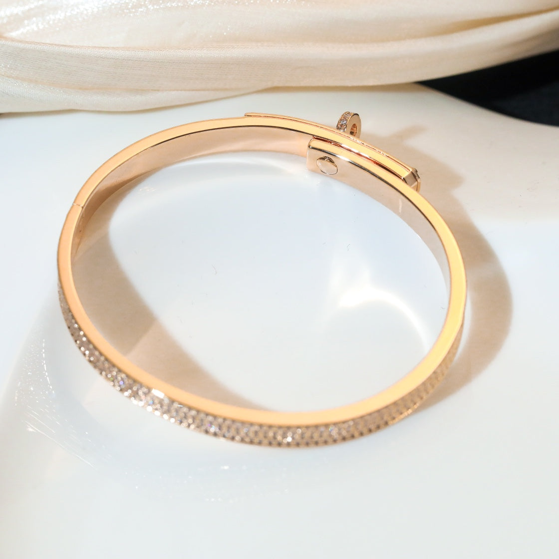 [MIRA]KELLY BRACELET DIAMOND PAVED