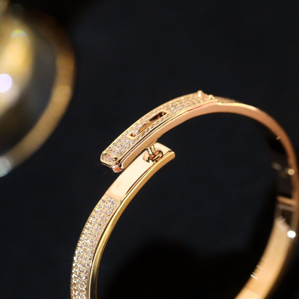 [MIRA]KELLY BRACELET DIAMOND PAVED