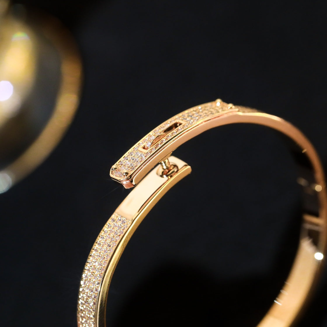 [MIRA]KELLY BRACELET DIAMOND PAVED