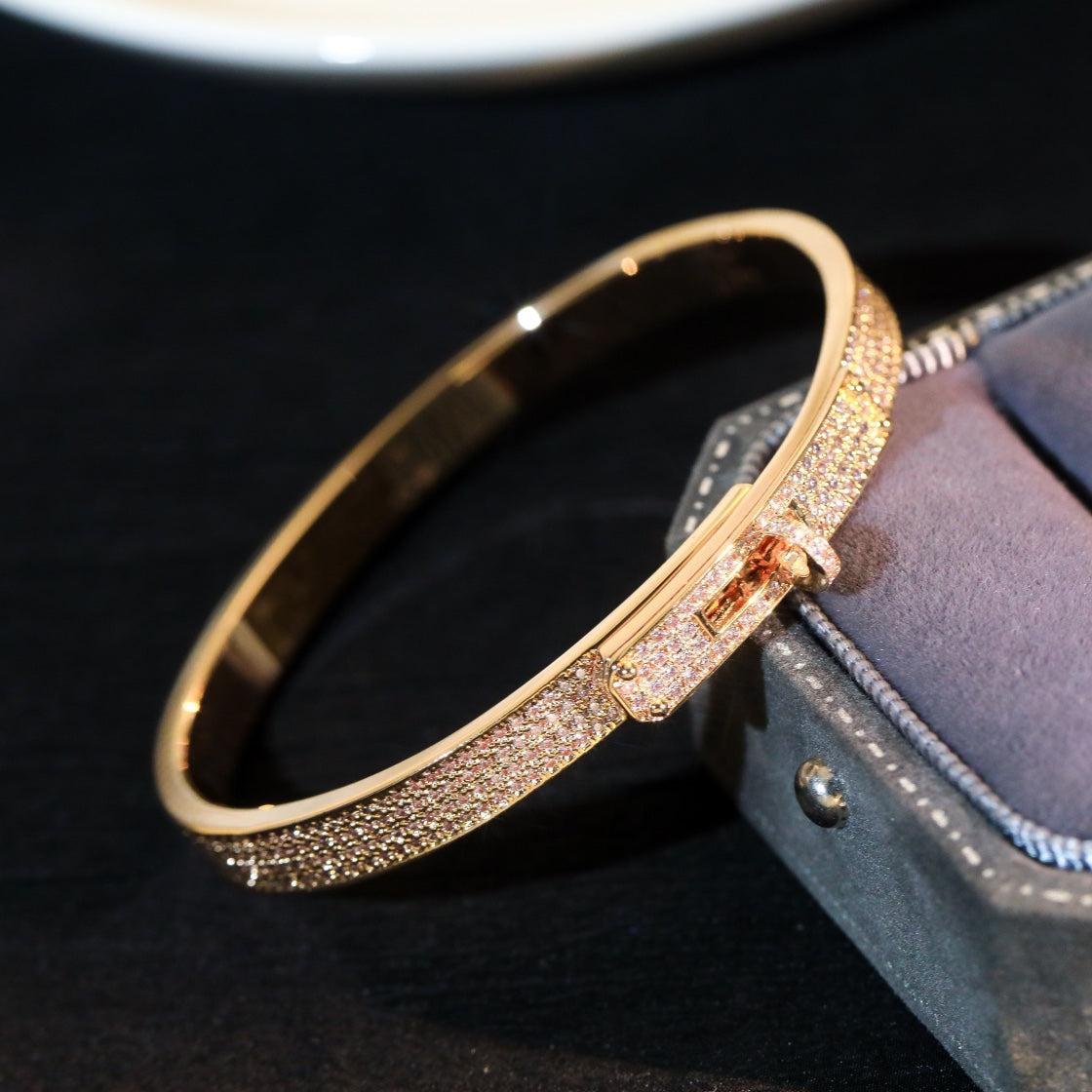 [MIRA]KELLY BRACELET DIAMOND PAVED