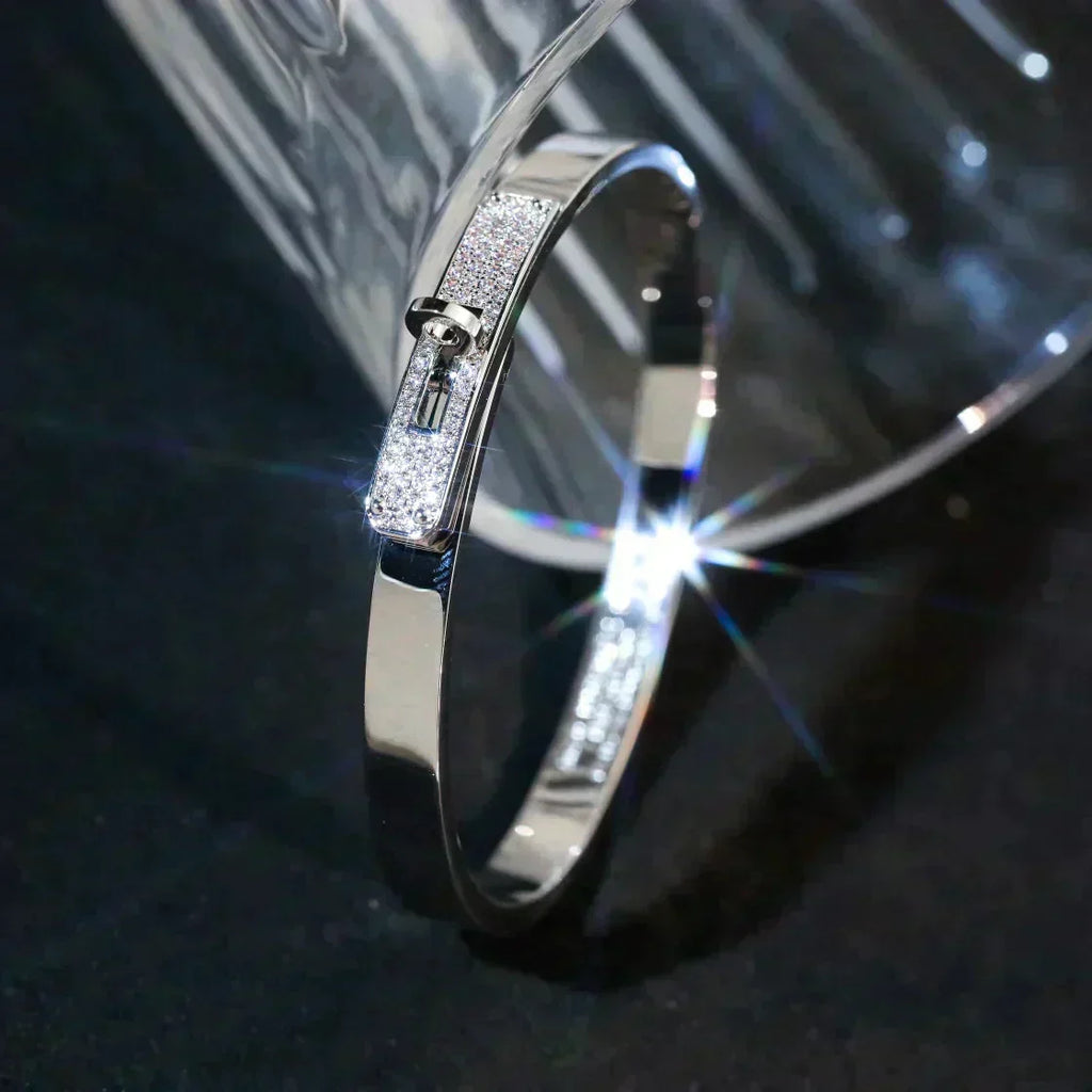 [MIRA]KELLY SILVER DIAMOND BRACELET