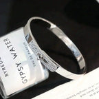[MIRA]KELLY SILVER DIAMOND BRACELET