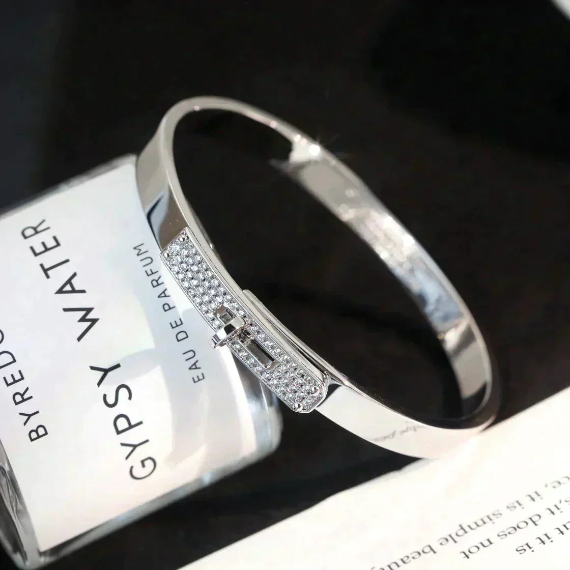 [MIRA]KELLY SILVER DIAMOND BRACELET
