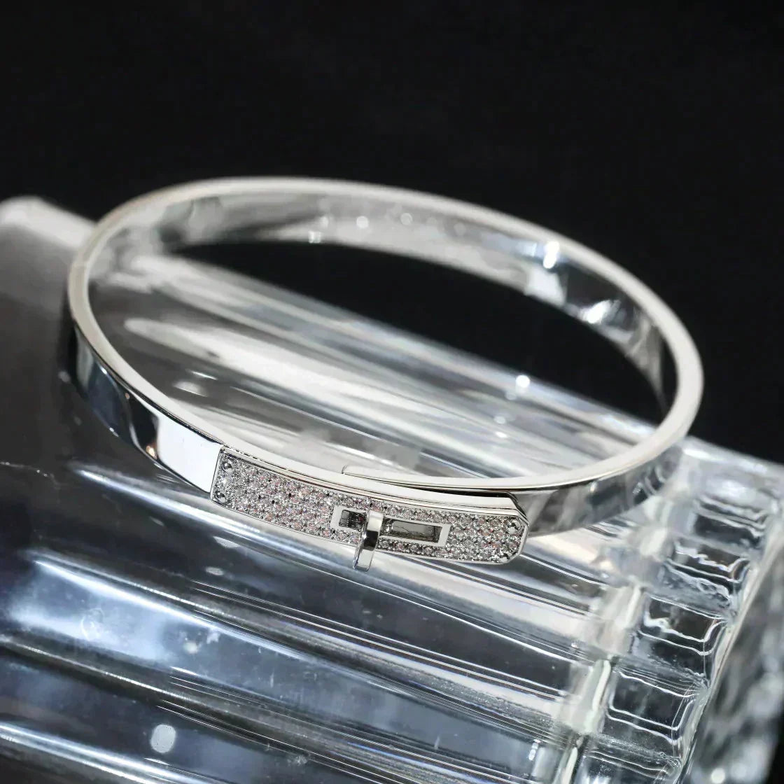 [MIRA]KELLY SILVER DIAMOND BRACELET