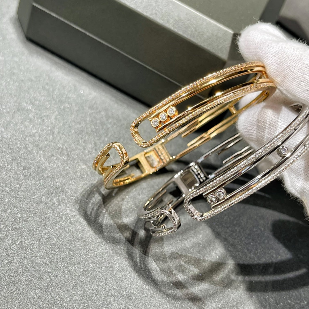 [MIRA]MOVE 10TH PAVED DIAMOND BRACELET
