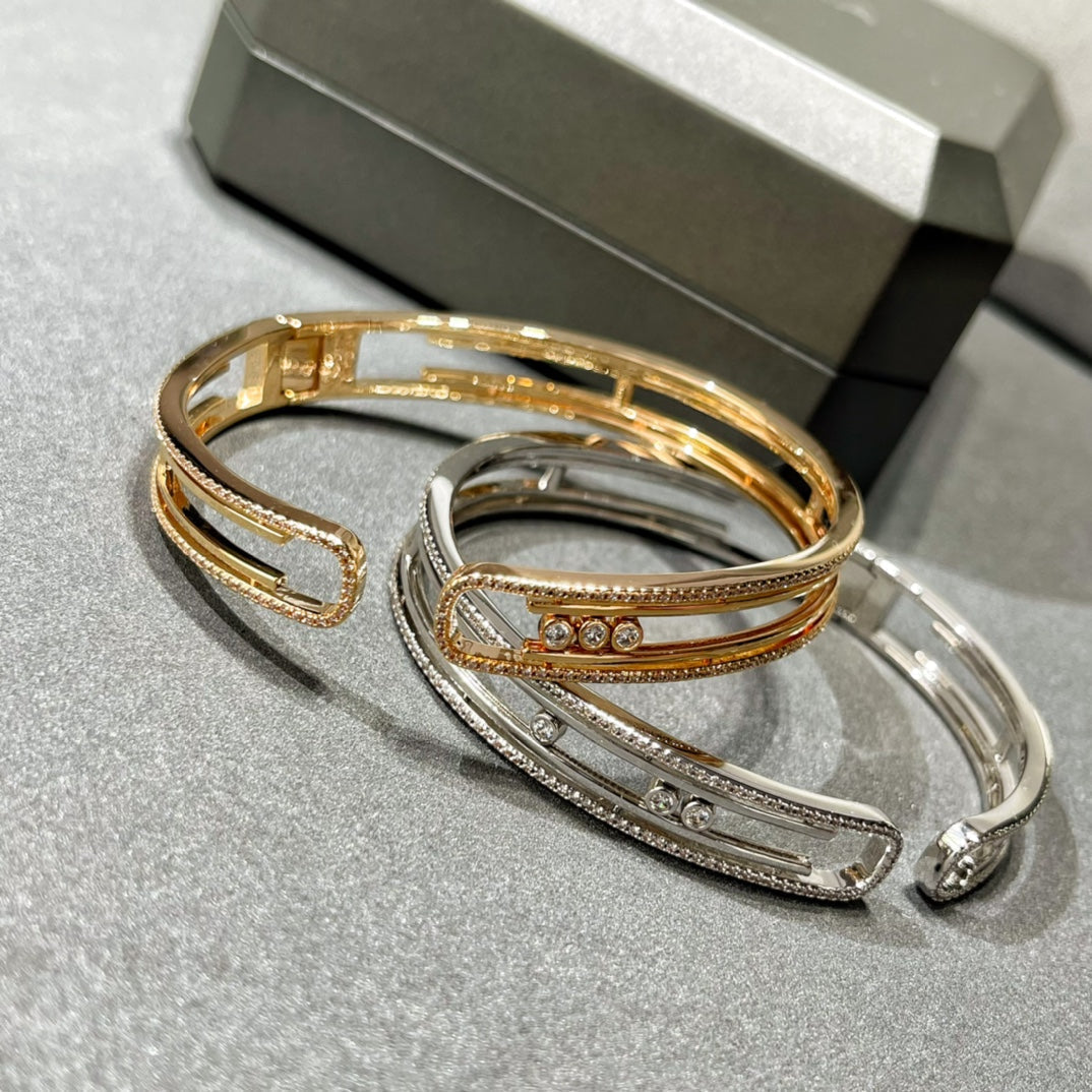 [MIRA]MOVE 10TH PAVED DIAMOND BRACELET