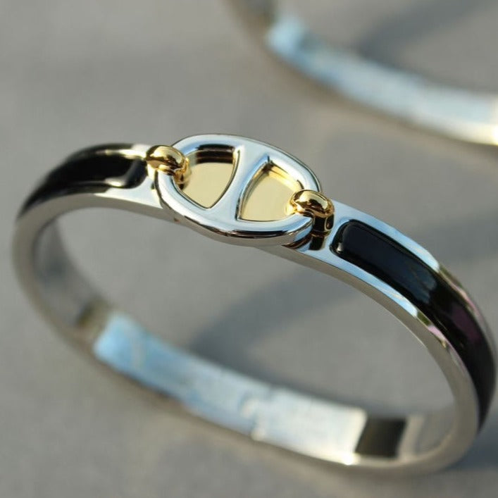 [MIRA]CLIC CHAINE SILVER BRACELET
