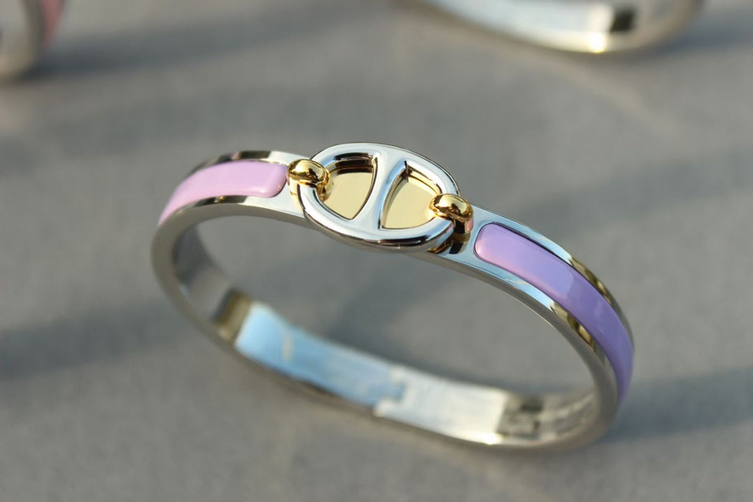 [MIRA]CLIC CHAINE SILVER BRACELET