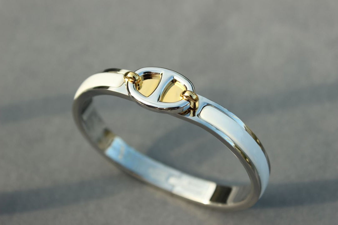[MIRA]CLIC CHAINE SILVER BRACELET