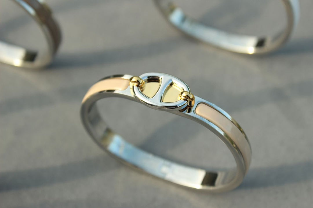 [MIRA]CLIC CHAINE SILVER BRACELET