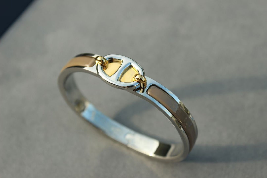 [MIRA]CLIC CHAINE SILVER BRACELET