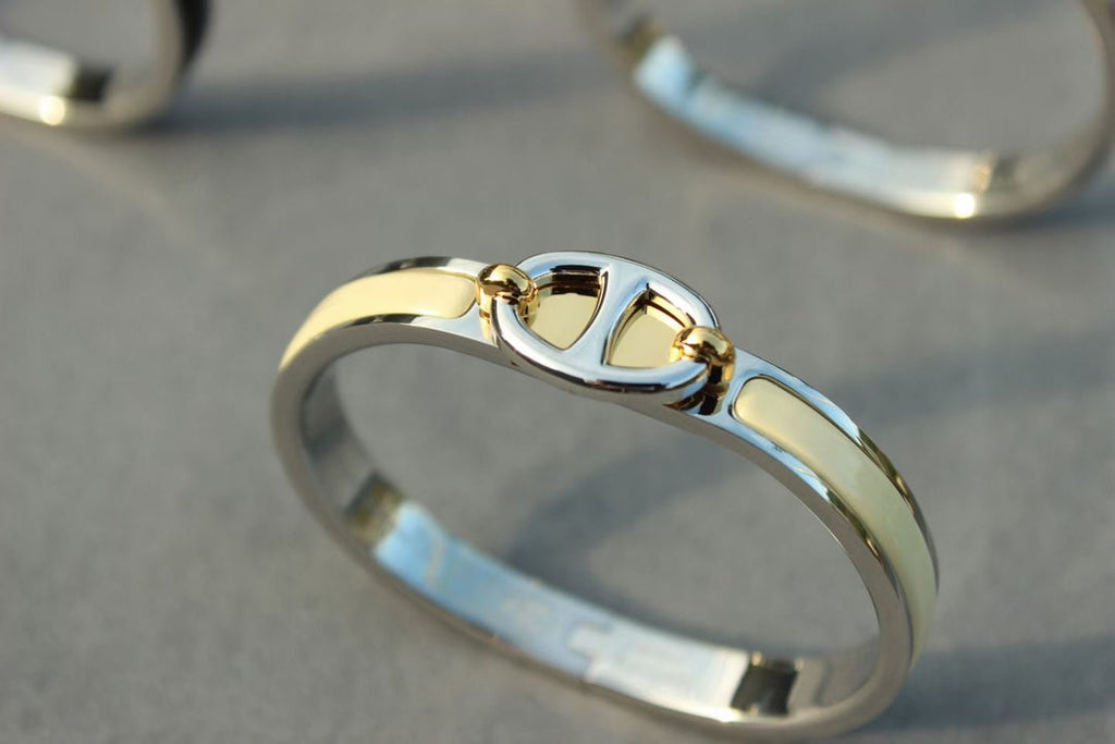 [MIRA]CLIC CHAINE SILVER BRACELET