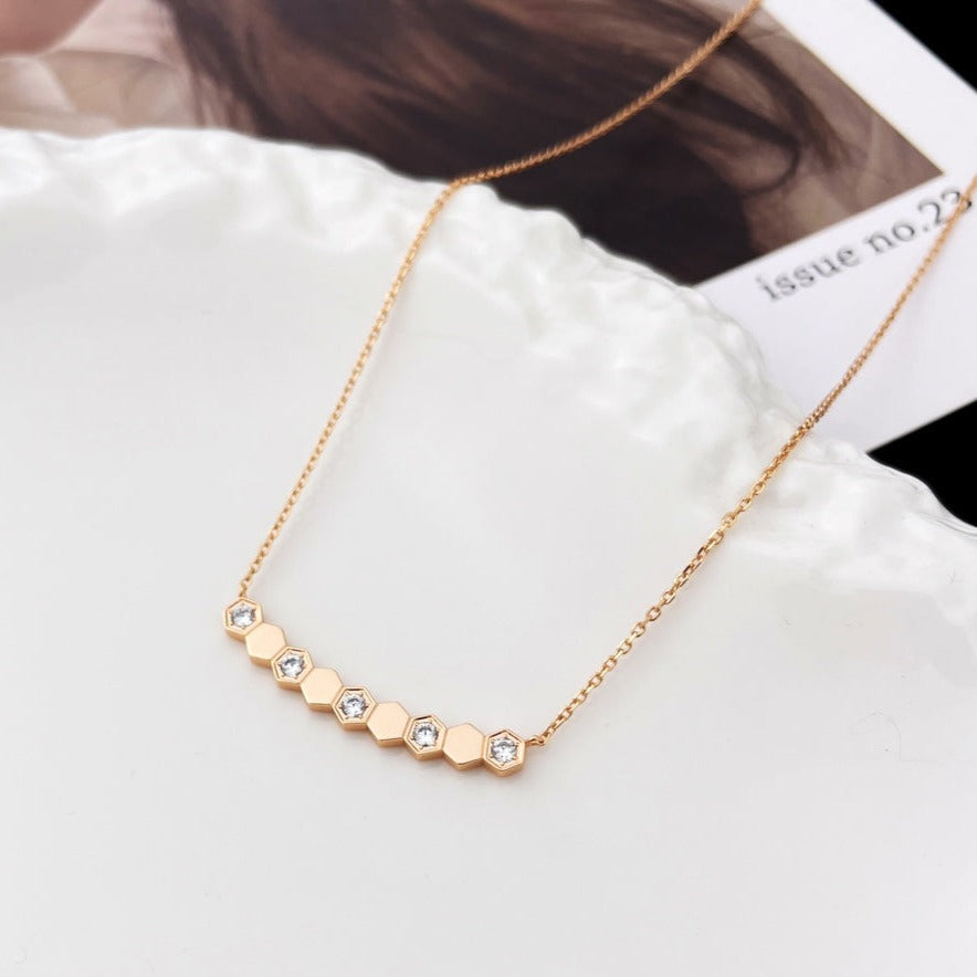 [MIRA]BEE MY LOVE DIAMOND NECKLACE