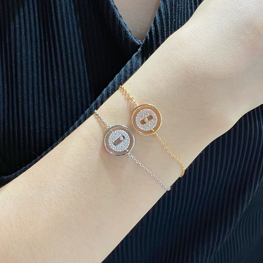[MIRA]MOVE DIAMOND PAVED BRACELET