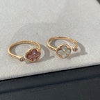 [MIRA]SUN 1 DIAMOND PINK MOP RING