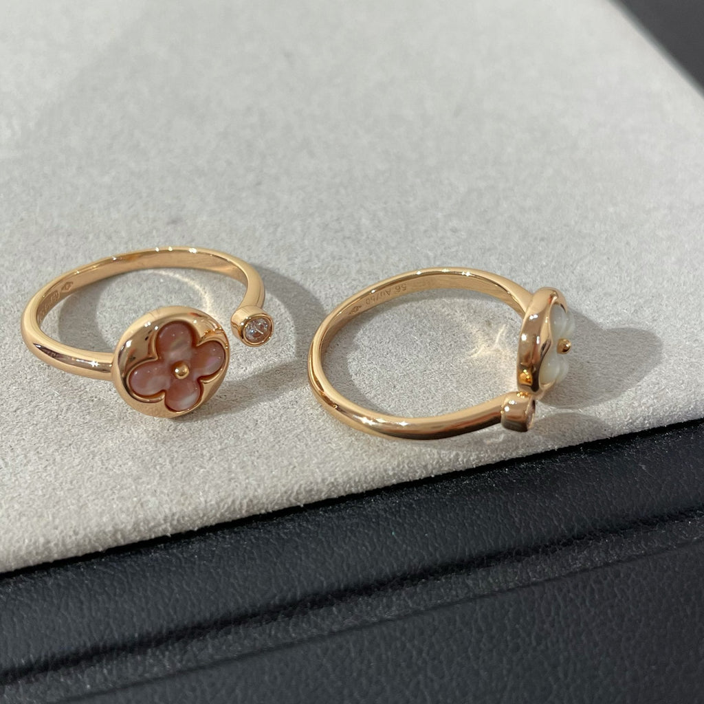 [MIRA]SUN 1 DIAMOND PINK MOP RING