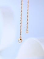 [MIRA]H CAGE PINK GOLD NECKLACE