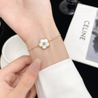 [MIRA]LUCKY SPRING ROSE GOLD MOP BRACELET