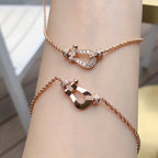 [MIRA]FORCE 10 PINK GOLD DIAMOND NECKLACE