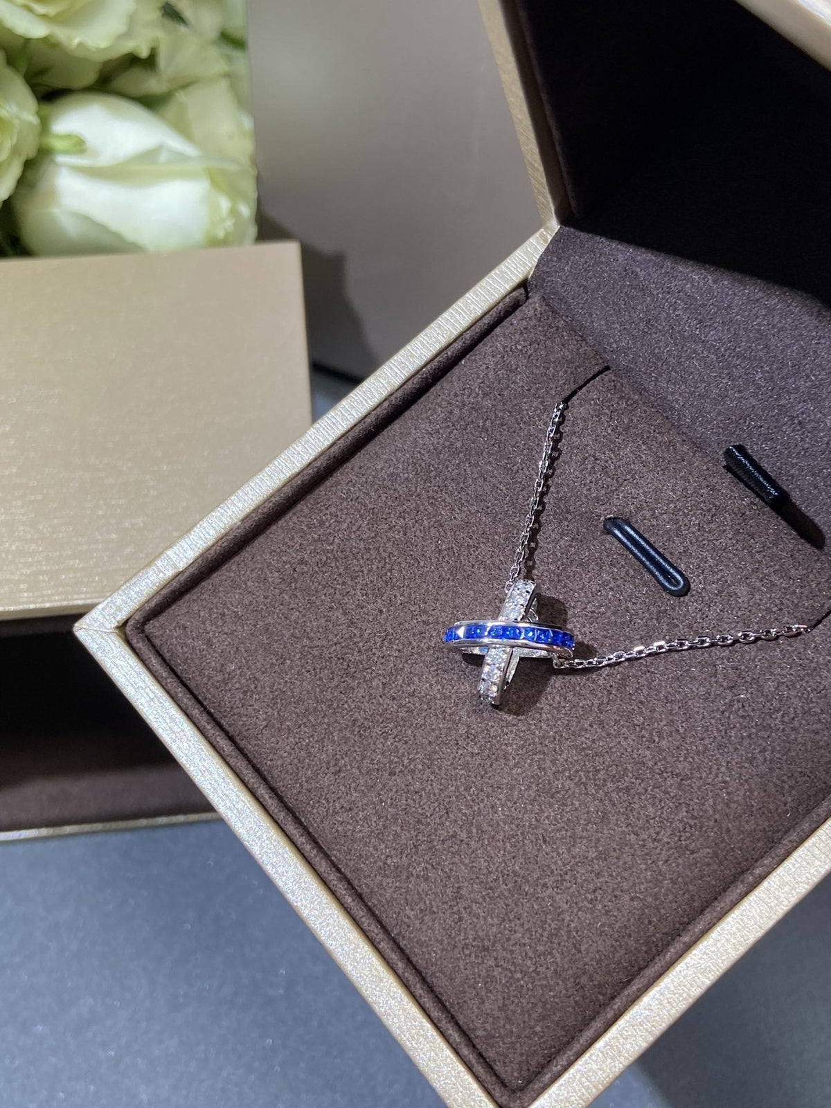 [MIRA]LIENS DIAMOND SILVER NECKLACE