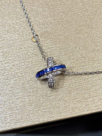 [MIRA]LIENS DIAMOND SILVER NECKLACE