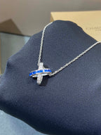 [MIRA]LIENS DIAMOND SILVER NECKLACE