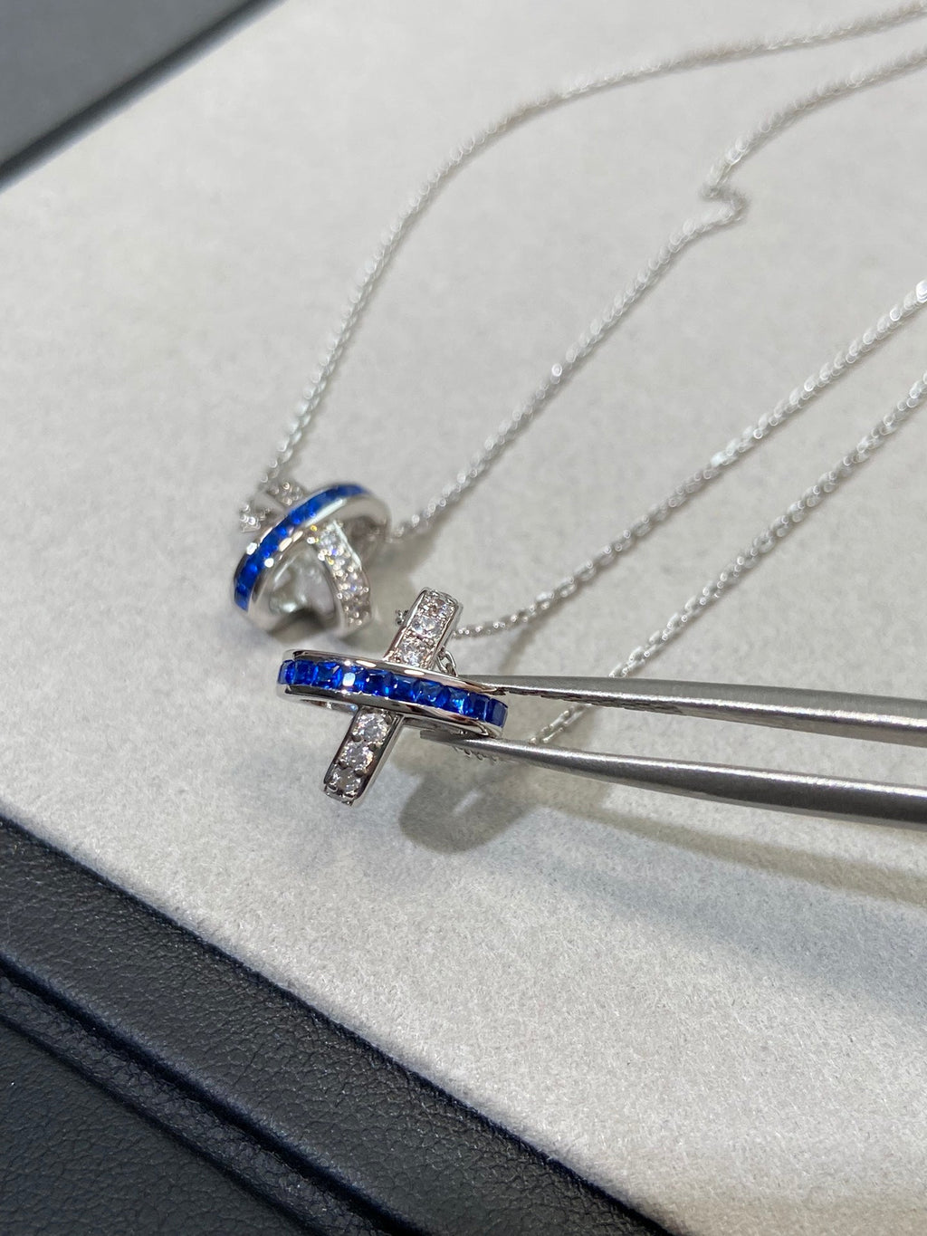 [MIRA]LIENS DIAMOND SILVER NECKLACE