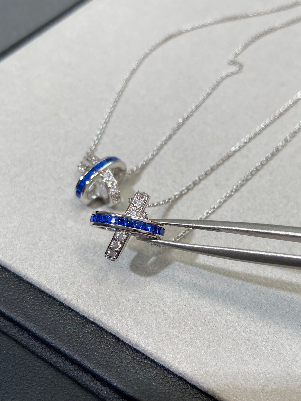 [MIRA]LIENS DIAMOND SILVER NECKLACE