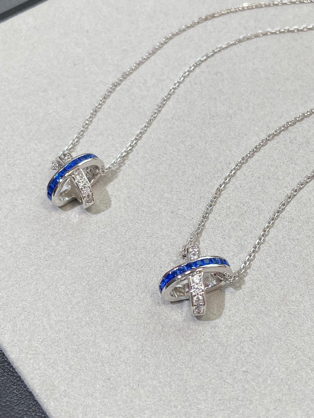 [MIRA]LIENS DIAMOND SILVER NECKLACE