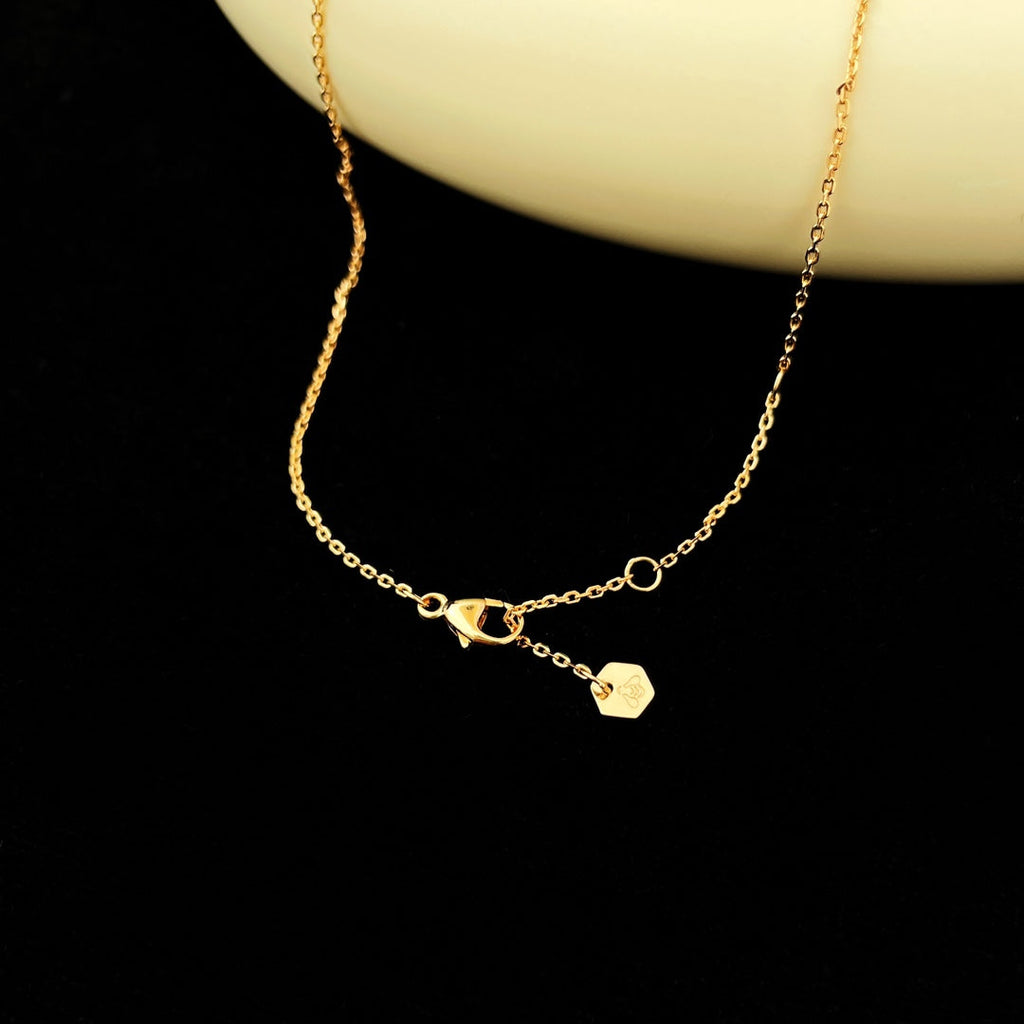 [MIRA]BEE MINI PEDANT DIAMOND NECKLACE