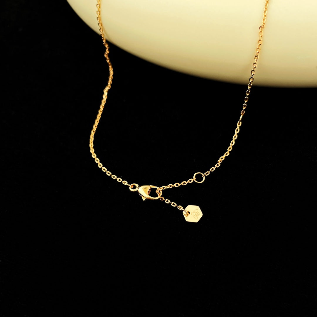 [MIRA]BEE MINI PEDANT DIAMOND NECKLACE