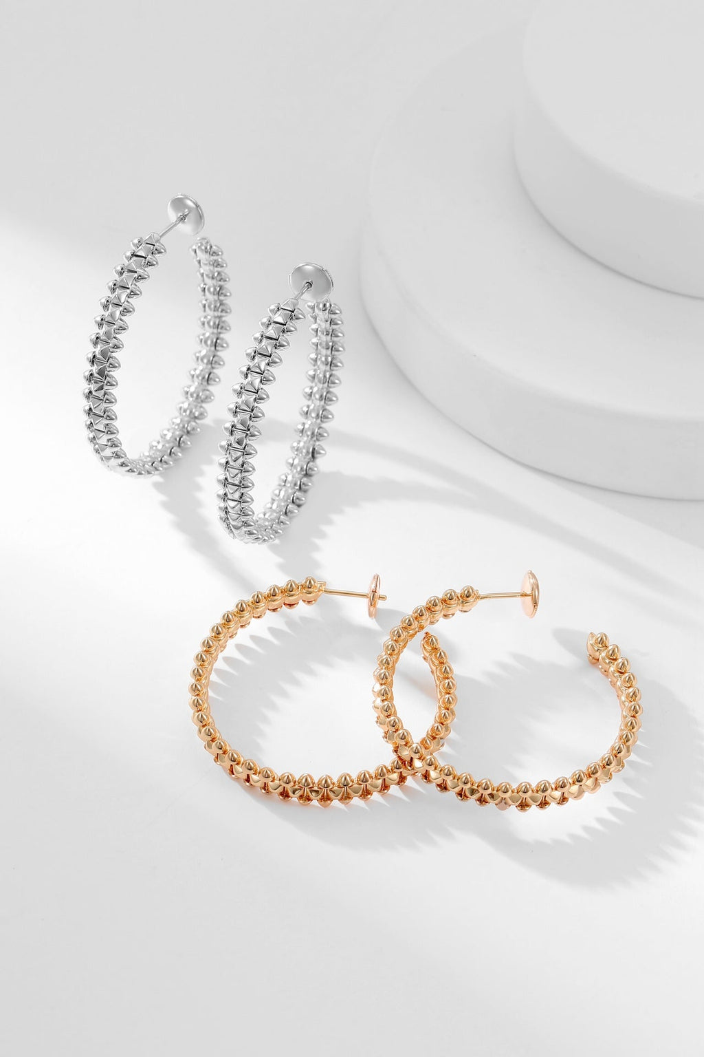 [MIRA]CLASH HOOP EARRINGS