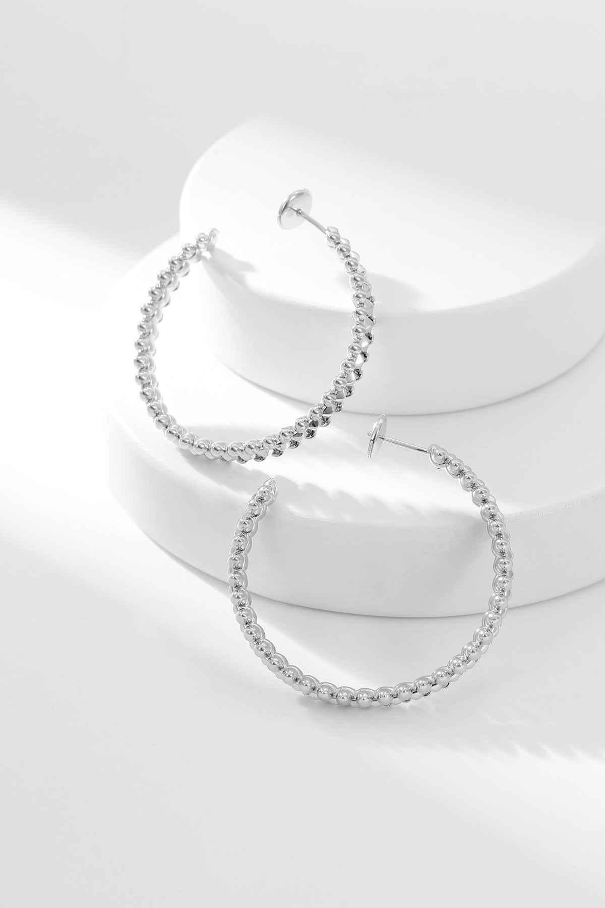 [MIRA]CLASH HOOP EARRINGS