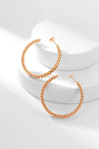 [MIRA]CLASH HOOP EARRINGS