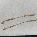 [MIRA]CHAINE CHAOS DIAMOND DROP EARRINGS