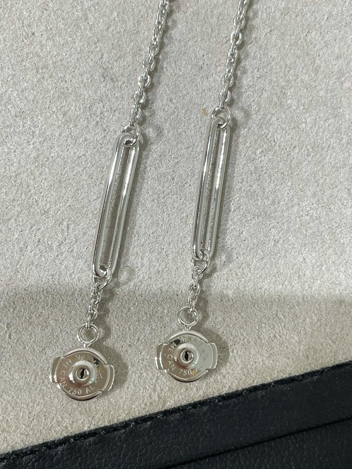 [MIRA]CHAINE CHAOS DIAMOND DROP EARRINGS