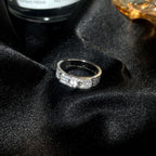 [MIRA]KELLY SILVER DIAMOND RING