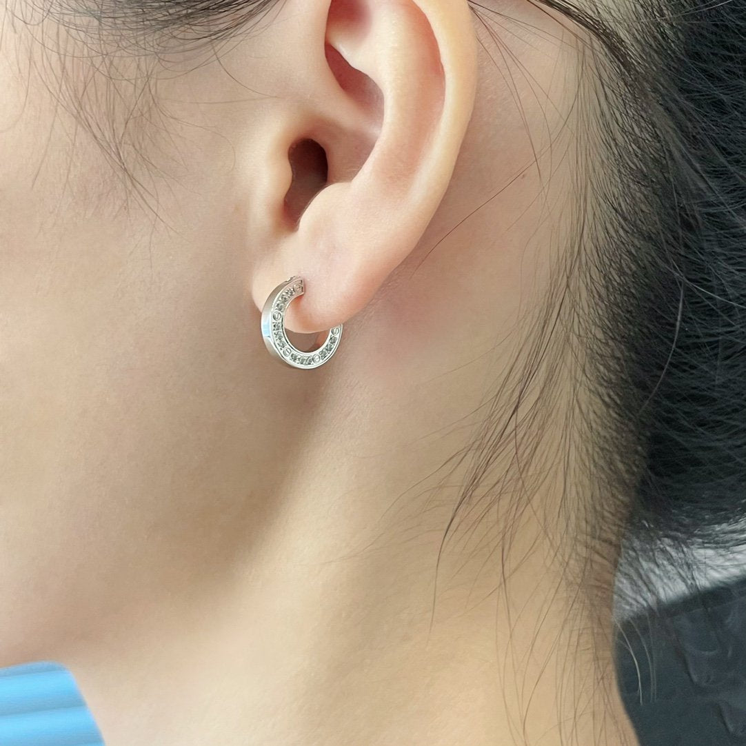 [MIRA]LOVE DIAMOND EARRINGS
