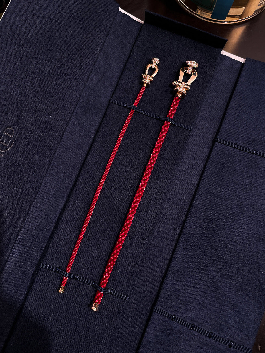 [MIRA]FORCE 10 HALF DIAMOND PINK GOLD RED CORDERI LARGE AND MEDIUM MODEL