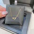 [MIRA]FORCE 10 DIAMOND PINK GOLD NECKLACE MINI MODEL
