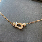 [MIRA]FORCE 10 DIAMOND PINK GOLD NECKLACE MINI MODEL