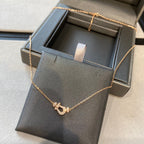 [MIRA]FORCE 10 DIAMOND PINK GOLD NECKLACE MINI MODEL