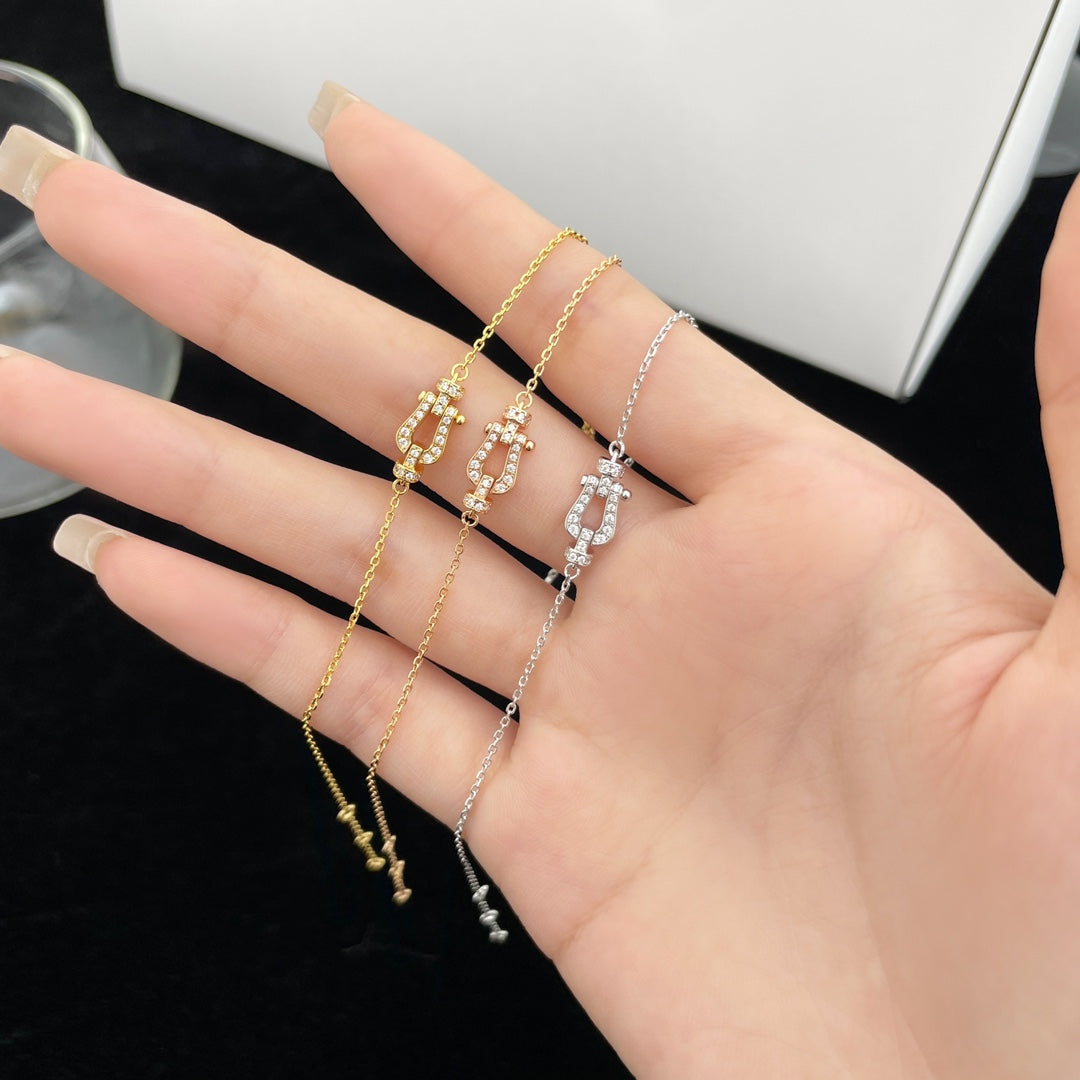 [MIRA]FORCE 10 FULL DIAMOND BUCKLE CHAIN LINK MINI MODEL