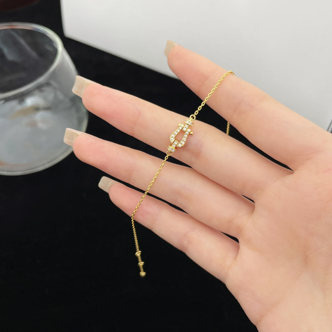 [MIRA]FORCE 10 FULL DIAMOND BUCKLE CHAIN LINK MINI MODEL
