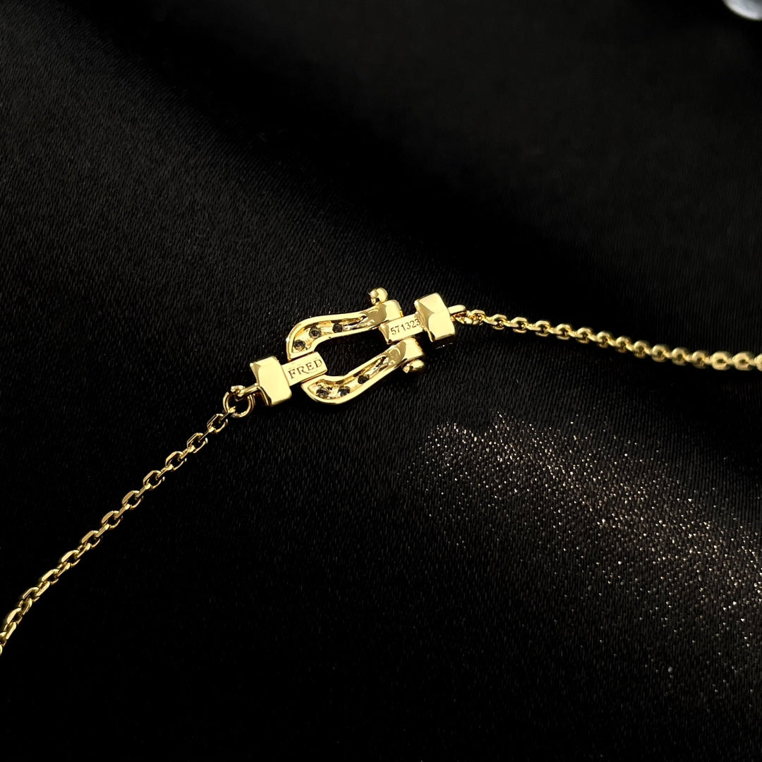 [MIRA]FORCE 10 FULL DIAMOND BUCKLE CHAIN LINK MINI MODEL